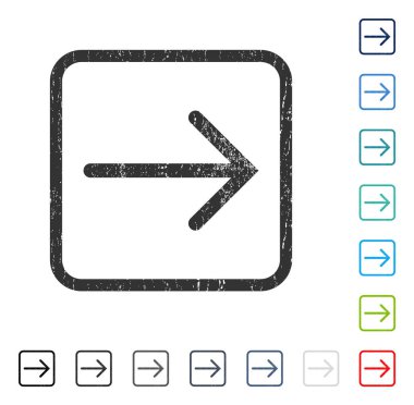 Ok sağ simge kauçuk filigran