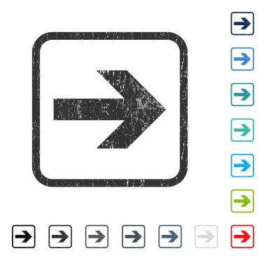 Ok sağ simge kauçuk filigran