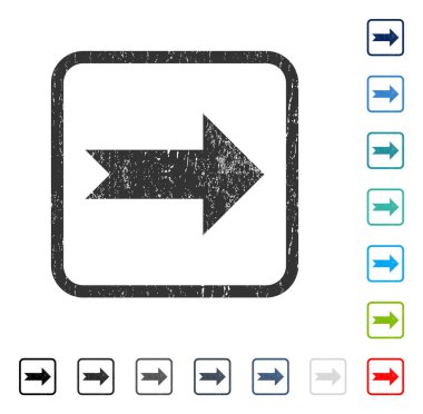 Ok sağ simge kauçuk filigran