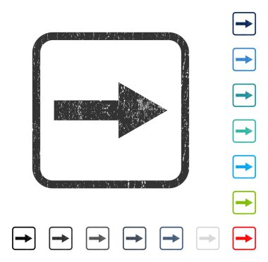 Ok sağ simge kauçuk filigran