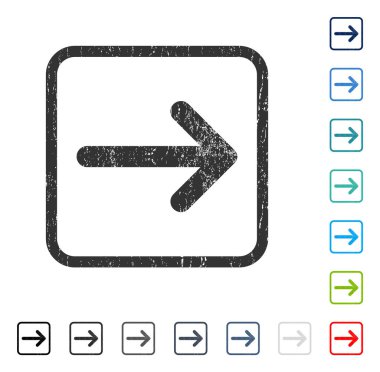 Ok sağ simge kauçuk filigran