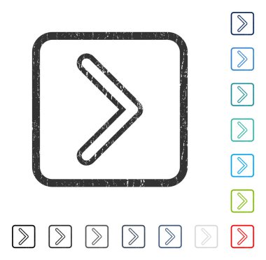 Ok ucu sağ simge kauçuk filigran