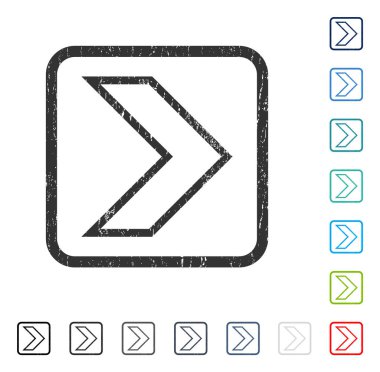 Ok ucu sağ simge kauçuk filigran