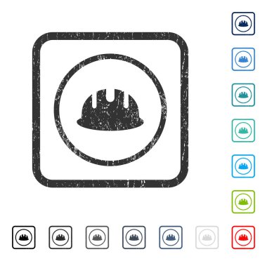 Oluşturucu işçisi simgesi kauçuk filigran