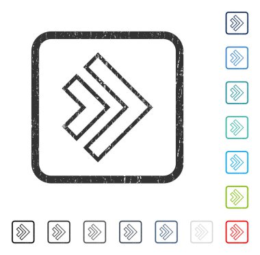 Yön sağ simge kauçuk filigran