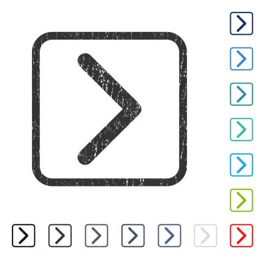 Yön sağ simge kauçuk filigran