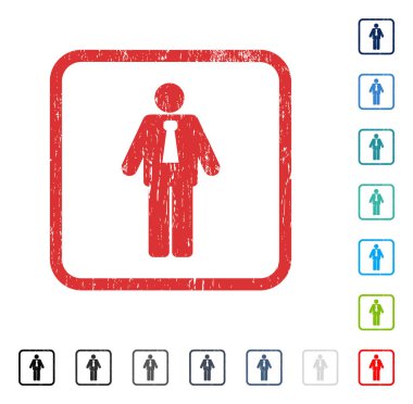 Damat simgesi kauçuk filigran