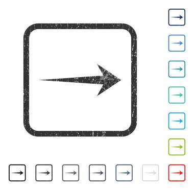 Ok sağ simge kauçuk filigran