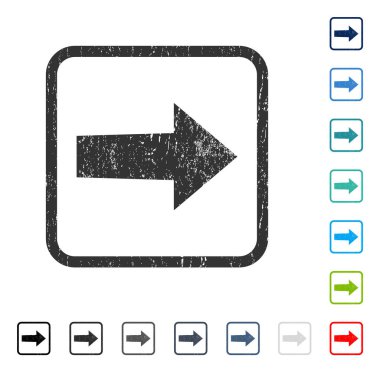 Ok sağ simge kauçuk filigran