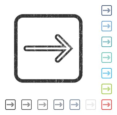 Ok sağ simge kauçuk filigran