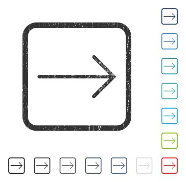 Ok sağ simge kauçuk filigran
