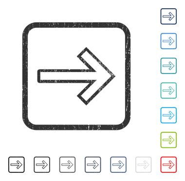 Ok sağ simge kauçuk filigran