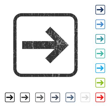 Ok sağ simge kauçuk filigran