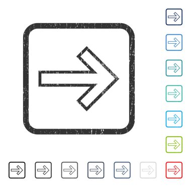Ok sağ simge kauçuk filigran