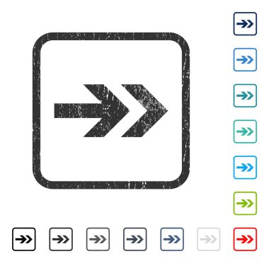 Ok sağ simge kauçuk filigran