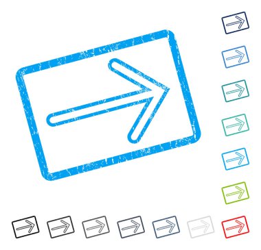 Ok sağ simge kauçuk filigran