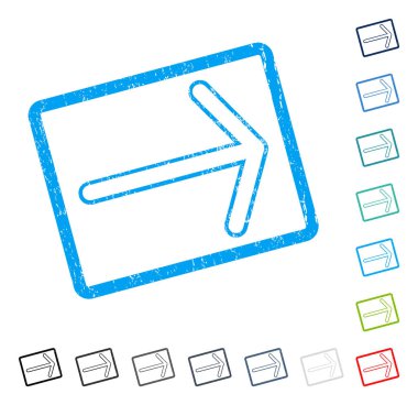 Ok sağ simge kauçuk filigran