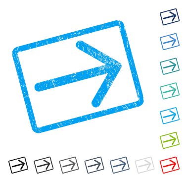 Ok sağ simge kauçuk filigran