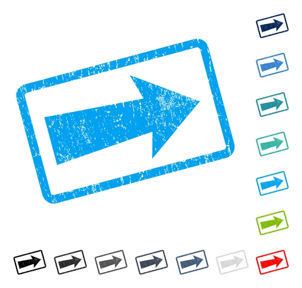 Ok sağ simge kauçuk filigran