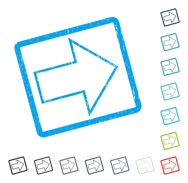 Ok sağ simge kauçuk filigran