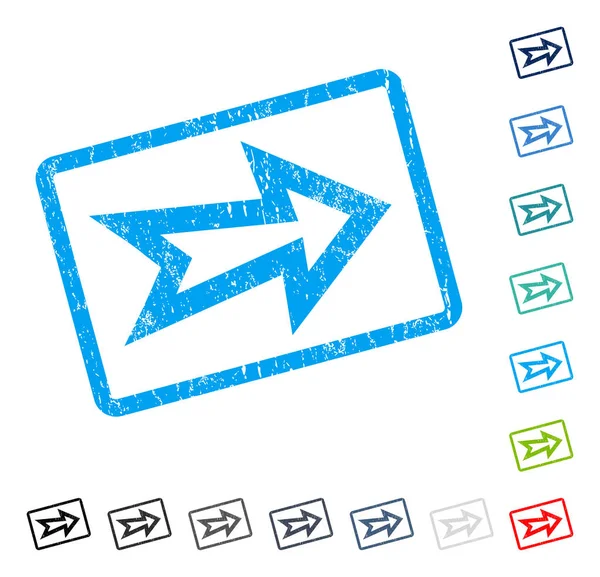 Ok sağ simge kauçuk filigran