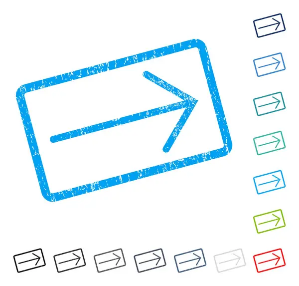 Ok sağ simge kauçuk filigran