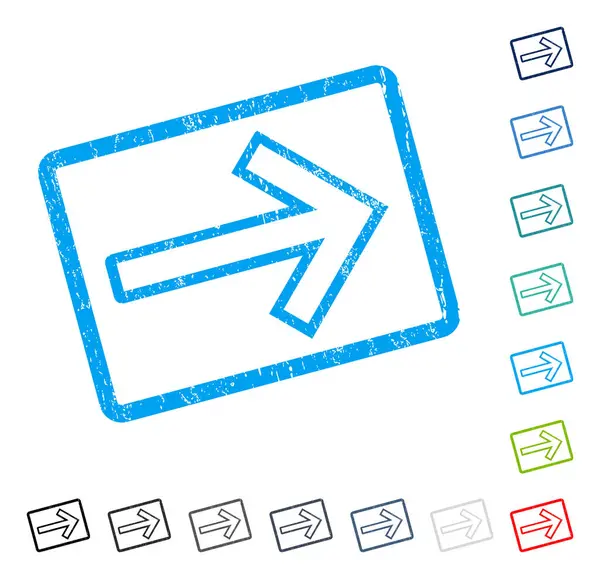 Ok sağ simge kauçuk filigran