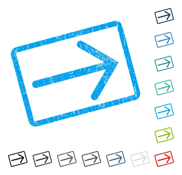 Ok sağ simge kauçuk filigran