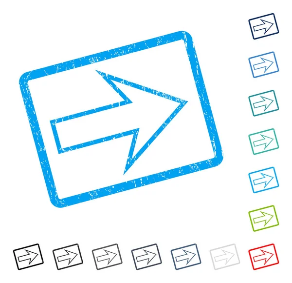 Ok sağ simge kauçuk filigran