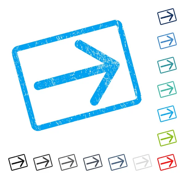 Ok sağ simge kauçuk filigran