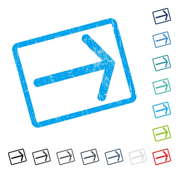 Ok sağ simge kauçuk filigran