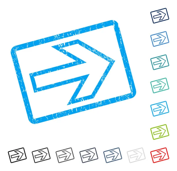 Ok sağ simge kauçuk filigran