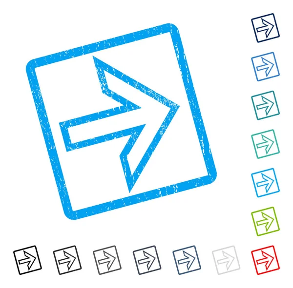 Ok sağ simge kauçuk filigran