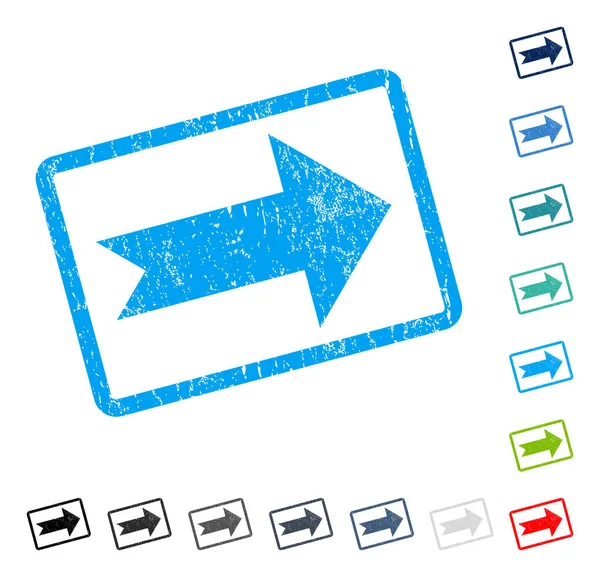 Ok sağ simge kauçuk filigran