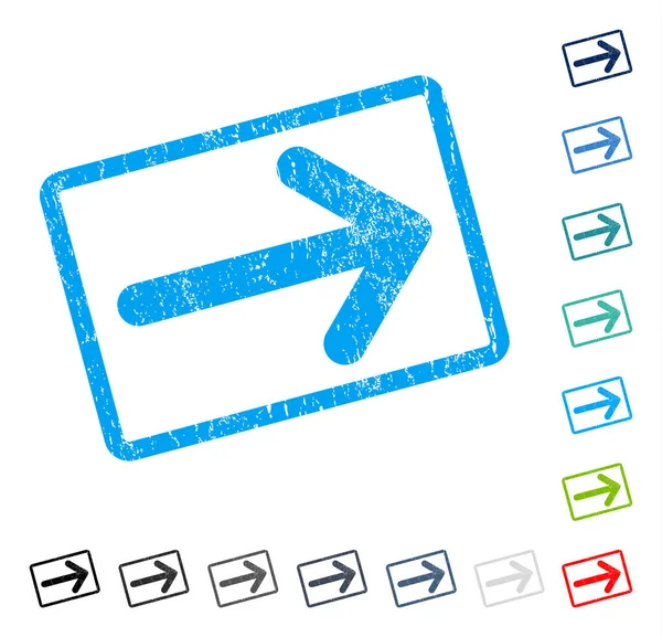 Ok sağ simge kauçuk filigran