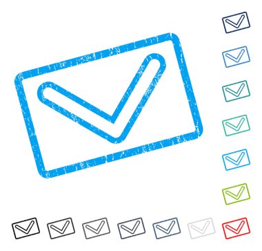 Simge kauçuk filigran aşağı ok ucu