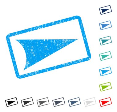 Ok ucu sağ simge kauçuk filigran