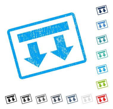 Simge kauçuk filigran getirmek