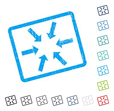 Kompakt okları simge kauçuk filigran