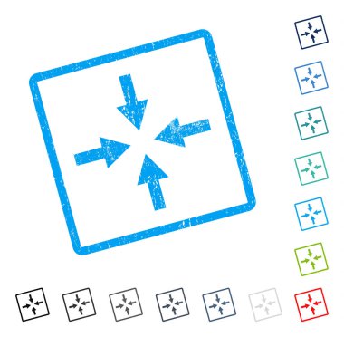 Okları simge kauçuk filigran basmak