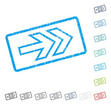 Yön sağ simge kauçuk filigran