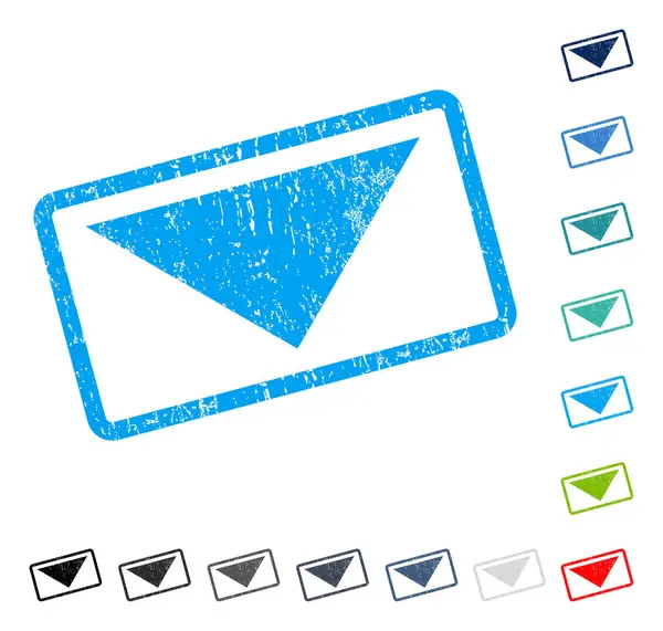 Simge kauçuk filigran aşağı ok ucu