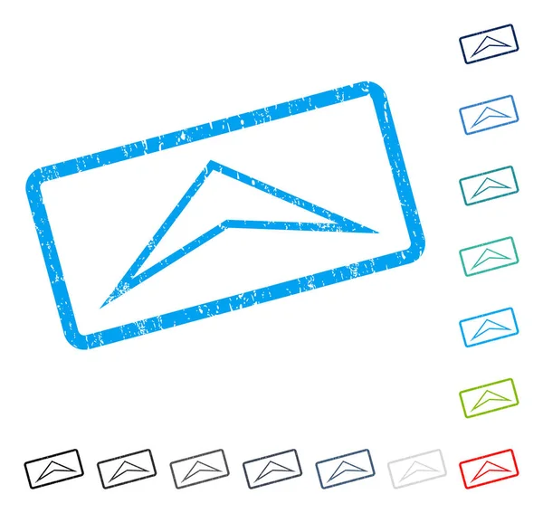 Simge kauçuk filigran yukarı ok ucu