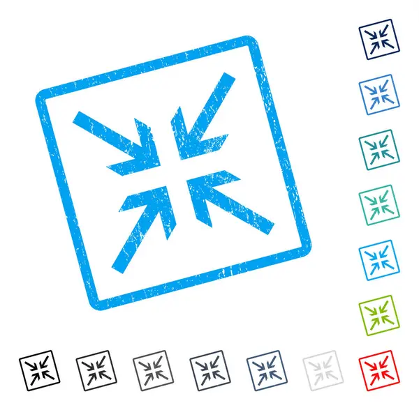 Okları simge kauçuk filigran collide