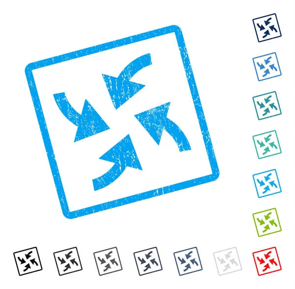 Siklon okları simge kauçuk filigran