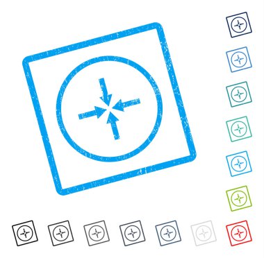 Etkisi okları simge kauçuk filigran