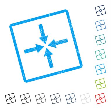 Etkisi okları simge kauçuk filigran