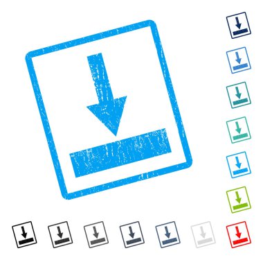 Alt simge kauçuk filigran taşımak