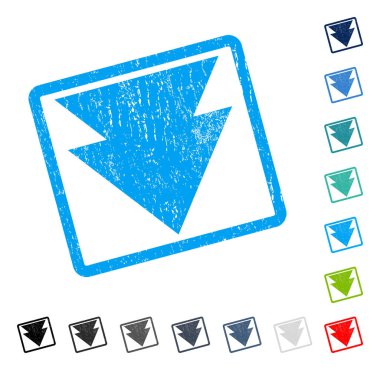 Simge kauçuk filigran taşı