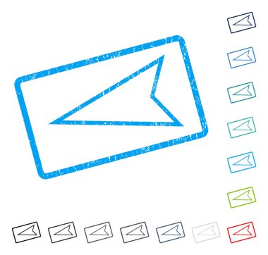 İşaretçi sol simgesi kauçuk filigran